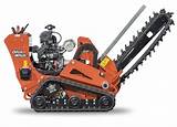 Pipe Trencher Rental Images