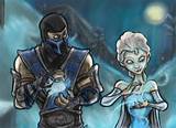 Elsa And Sub Zero Photos