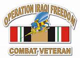 Images of Iraq Combat Veteran Stickers