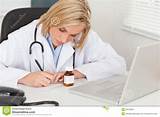 Images of Doctor Writing