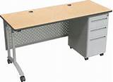 Images of Adjustable Desk With Drawers