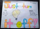 Save Electricity To Light More Homes Drawing Pictures
