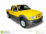 Pictures of Yellow Pickup Trucks