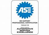 Automotive Service Technician Certification Photos