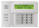 Pictures of Honeywell Home Security Keypad