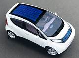 Photos of Solar Cells On Electric Cars