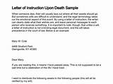 Death Notification Letter To Insurance Company Photos