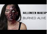 Burned Face Makeup Pictures