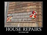 Photos of Home Repair Fails