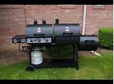 Pictures of Smoke Hollow 3 Burner Propane Gas Charcoal Combo Grill