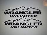 Jeep Wrangler Unlimited Stickers