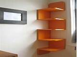 Pictures of Floating Wall Mounted Corner Shelf