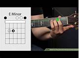 Pictures of How To Play E Minor In Guitar