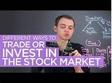 Ways To Invest In Stock Market Pictures