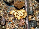 Photos of Placer Gold Deposits