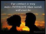 Photos of Eye Contact Quotes