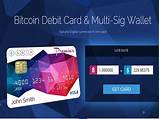 Bitcoin Virtual Debit Card