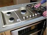 Photos of Thermador Gas Cooktop Cleaning