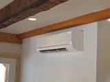 Ductless Heat Pump On Interior Wall Images