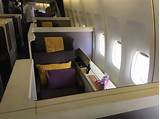 Pictures of Thai Airways First Class 747