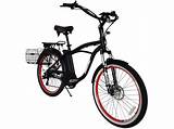 Pictures of Electric Beach Cruiser Bicycle