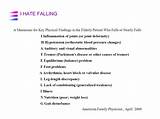 Causes Of Loss Of Balance And Falling Pictures