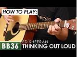 Images of How To Play Thinking Out Loud On Guitar