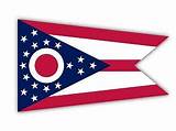 Pictures of Ohio Flag Sticker