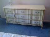 Images of White And Gold French Provincial Bedroom Set
