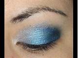 Silver Blue Eyeshadow