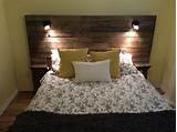 Pictures of Pallet Headboard With Shelves