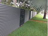 Photos of Corrugated Steel Fence