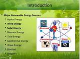 List Renewable Energy Sources