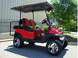 Pictures of Used Lifted Gas Golf Carts For Sale