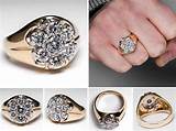 Mens Silver Rings With Diamonds Pictures