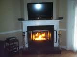 Corner Gas Fireplace Tv Stand Pictures