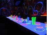 Glow In The Dark Party Plates Pictures