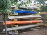 Outdoor Canoe Rack Plans