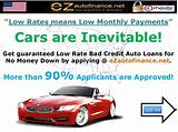 Auto Loans For Bad Credit And No Down Payment Images