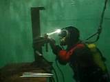 Images of Welding Underwater Video
