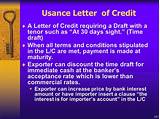 Sight Draft Letter Of Credit