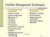 Techniques For Conflict Resolution Pictures