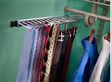 Belt Racks For Closets Photos