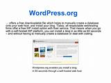 Wordpress Hosted Vs Installed Photos