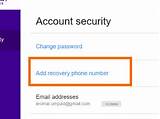 Pictures of Yahoo Account Recovery Number