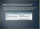 Pictures of Permanent Universal Life Insurance
