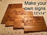 Pictures of Best Paint For Wood Signs