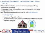 Government Assistance For Mortgage Payments Images