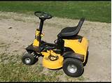 Images of Electric Riding Lawn Mower With Generator