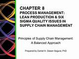 Six Sigma In Supply Chain Management